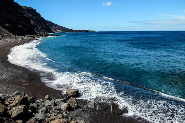 Aerial View Of El Hierro Canary Island Spain