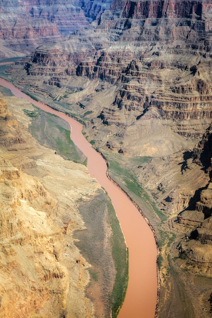 Aerial view of the Grand Canyon