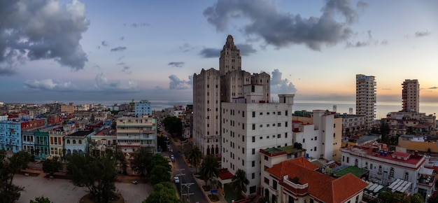 Aerial view of the Havana City Capital of Cuba