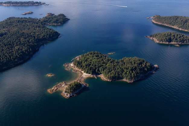 Aerial View of Hermit Island