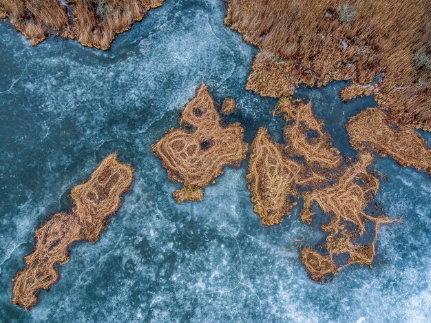 Photo aerial view of islands