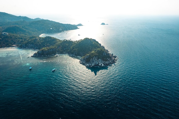 タオ島の空撮