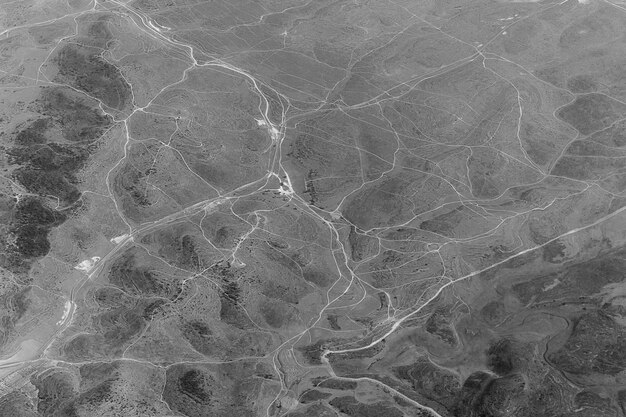 Aerial view of landscape