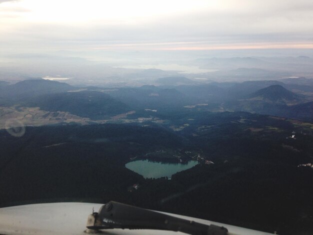 Photo aerial view of landscape