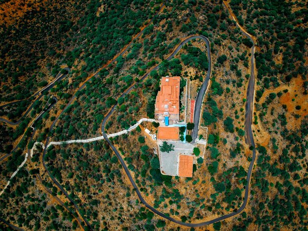 Photo aerial view of landscape