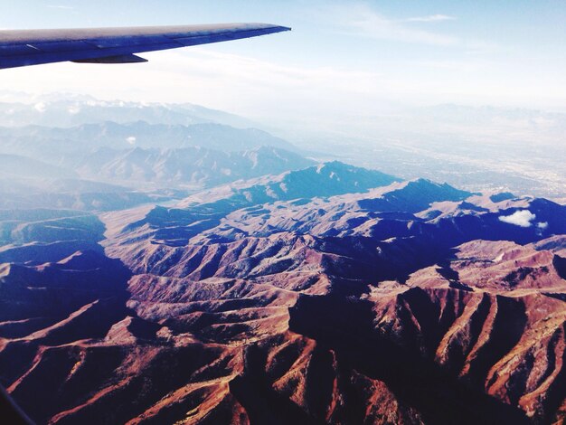 Photo aerial view of landscape