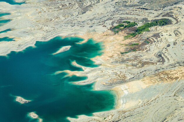 Aerial view of landscape