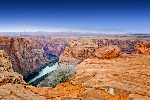 Aerial view of landscape