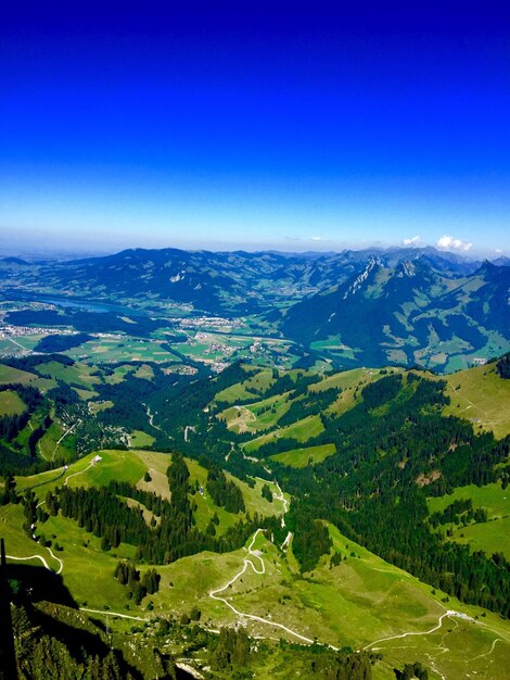 Photo aerial view of landscape