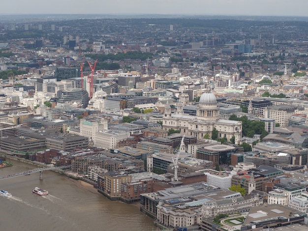 ロンドンの航空写真