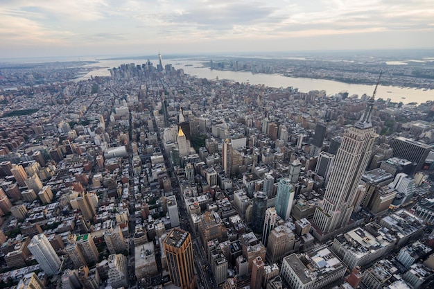 マンハッタンの空中景色