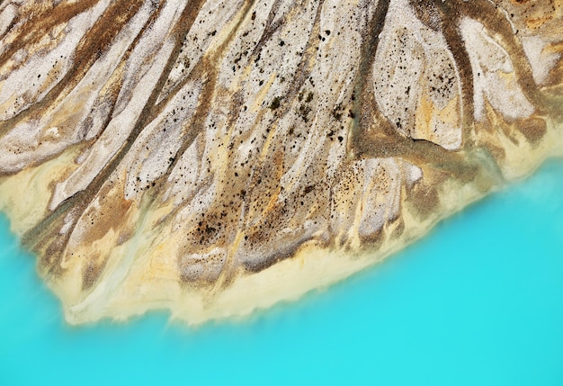 Aerial view of mountains