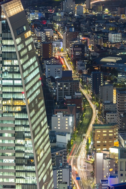 Aerial view of Nagoya