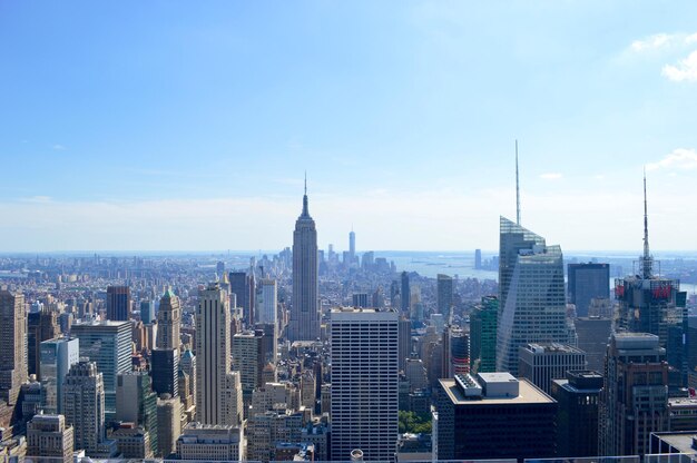 写真 都市の空中景色