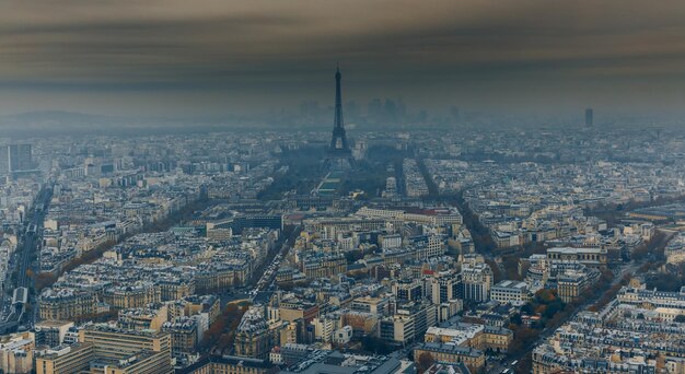 写真 都市風景の空中写真