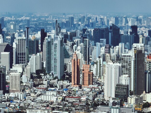 写真 都市風景の空中写真