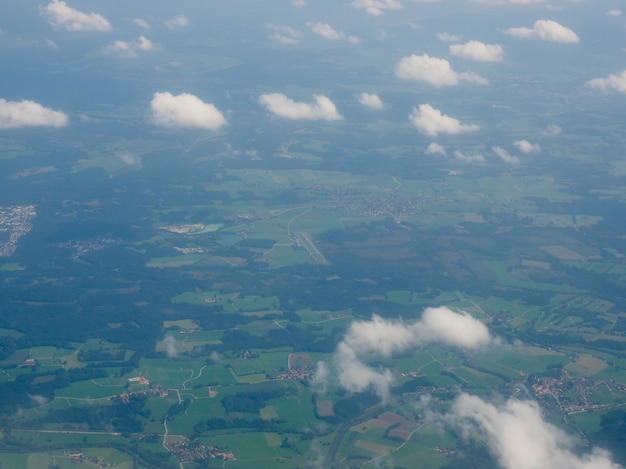 Фото Вид с воздуха на германию