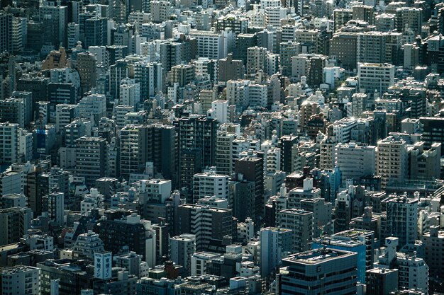 写真 都市 の 現代 的 な 建物 の 空中 景色