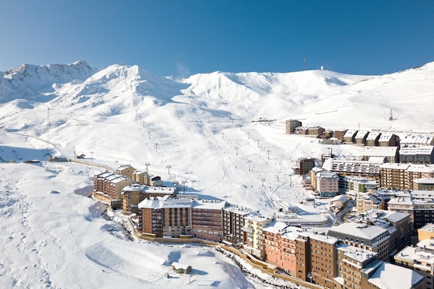 Aerial view of Pas de la Casa