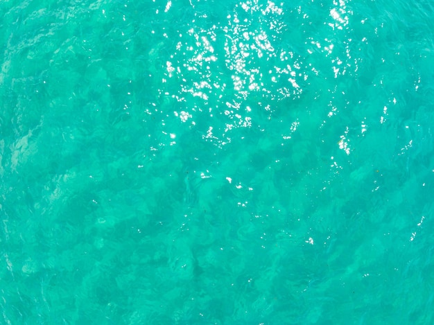 Aerial view sea surface water background