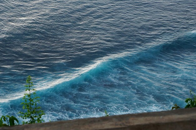 Photo aerial view of sea