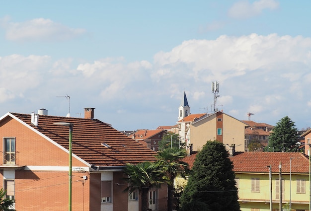 Aerial view of Settimo Torinese