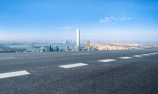 Vista aerea della città di suzhou in cina