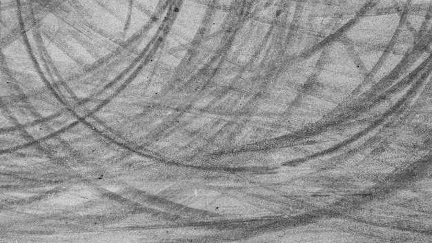 空撮タイヤ トラック マーク アスファルト ターマック ロード レース トラック テクスチャと背景 抽象的な背景黒タイヤ トラック アスファルト道路のスキッド タイヤ マーク アスファルト道路のスキッド マーク