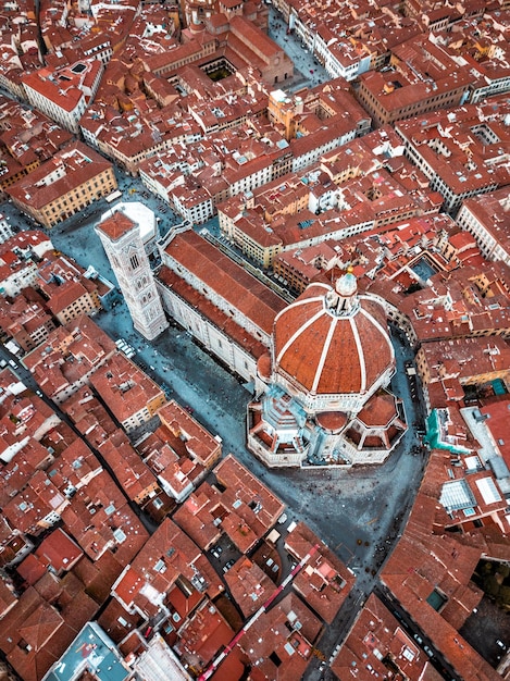 Photo aerial view of townscape