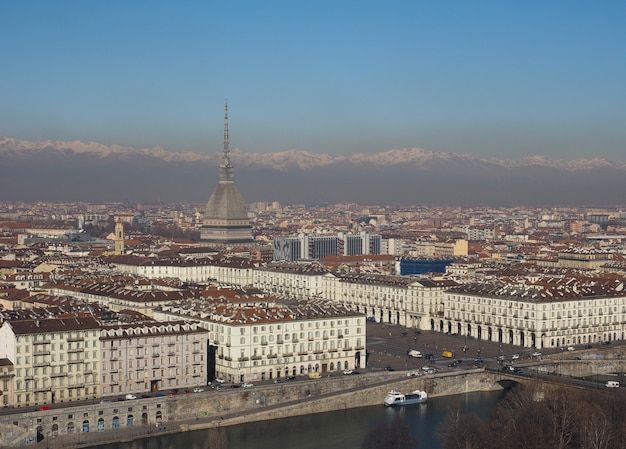 Veduta aerea di torino