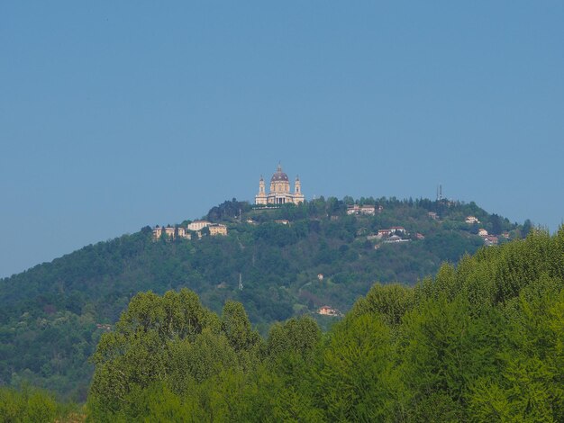 Aerial view of Turin