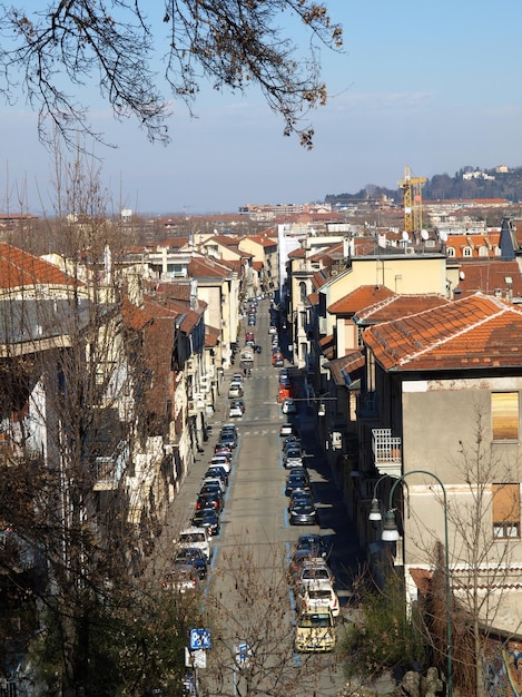 Aerial view of Turin