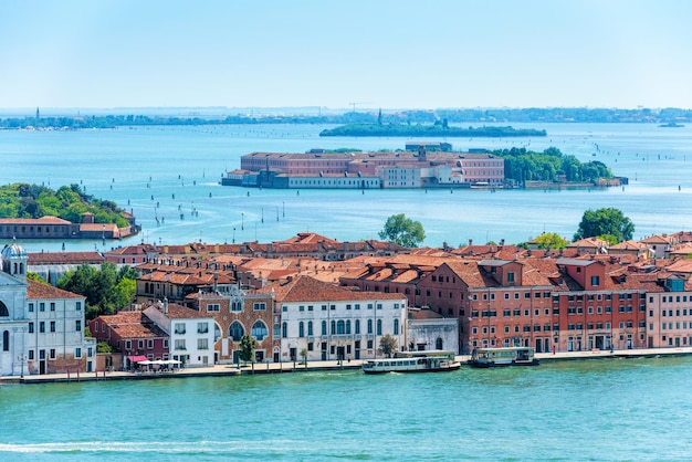 Aerial view of Venice