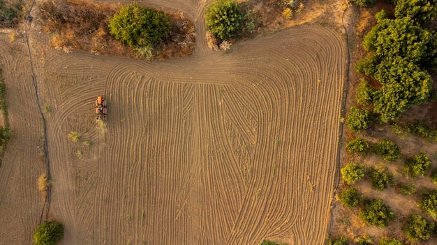 Aerial views of cereals