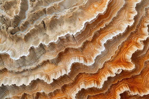 Photo aerial views of desert landscapes creating unique abstract visuals