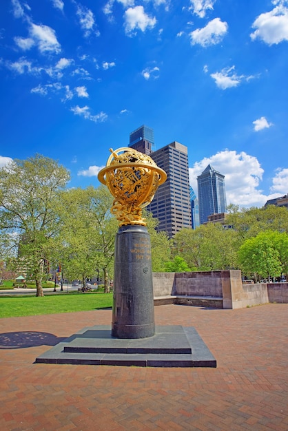 Aero Memorial in Aviator Park in Philadelphia, Pennsylvania, Verenigde Staten.