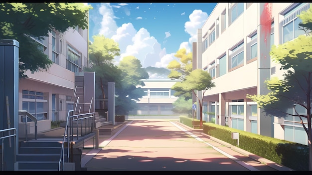 aesthetic anime backgrounds 4k high detail