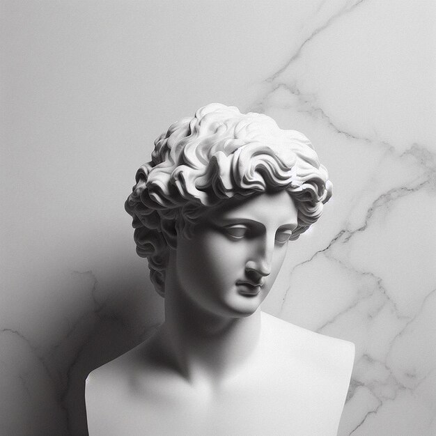 Aesthetic of greek bust