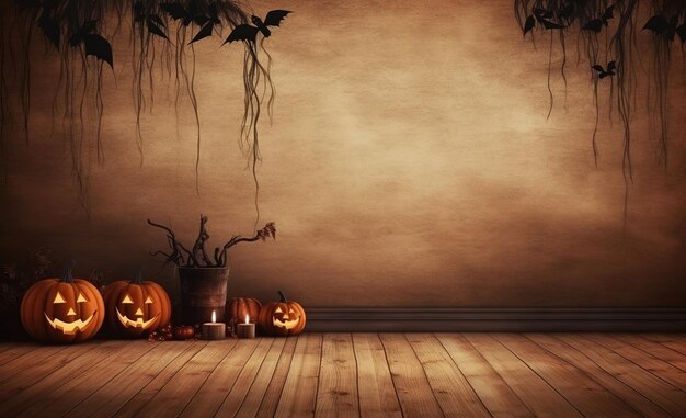 Aesthetic halloween backdrop