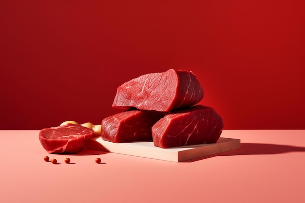 Aesthetic meat photography