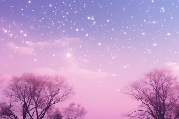 Photo aesthetic purple sky background