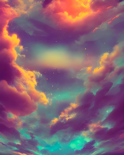 Aesthetic Sky - Dreamy Cloudscape HD Wallpaper by patrika