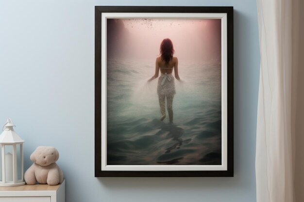Premium Photo  Aesthetic and Versatile Explore the 5x7 Canvas Frame in an Artistic 32 Aspect Ratio