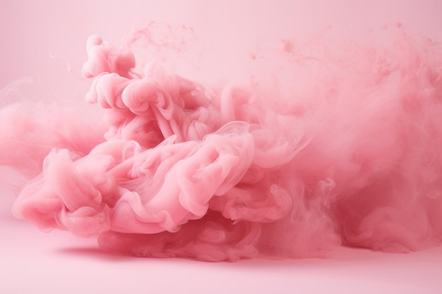 Aesthetic wallpaper pink smoke background