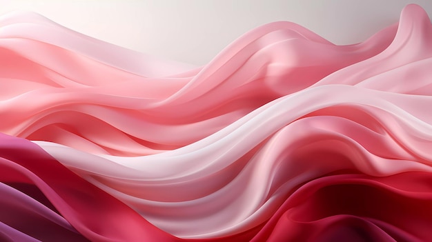 Aesthetic wavy White pink abstract