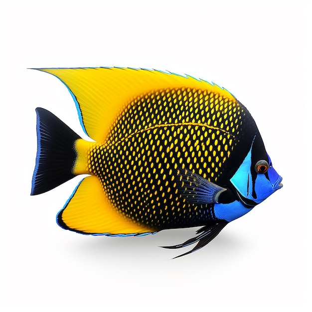 Aesthetic yellow fish