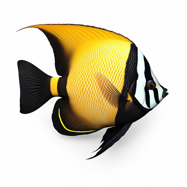 Foto pesce giallo estetico