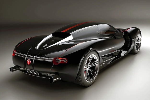 Photo aesthetics and acceleration luxury sports car