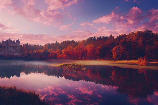 写真 美学映画の海の風景。