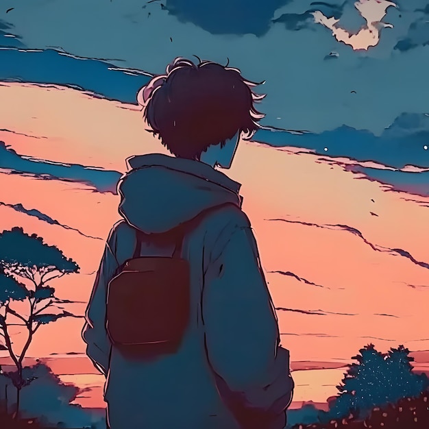 aesthetics lofi omslag illustratie